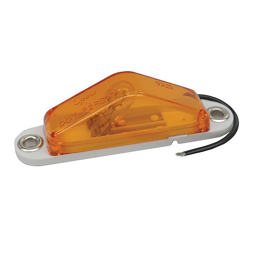 Grote Clearance/Marker Lamp, Yellow, Peak Lens - 45513