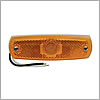 Grote Clearance/Marker Lamp, Amber, Low-Profile without Bezel - 45713