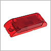 Grote Clearance/Marker Lamp, Red, Reflex Lens, Sealed - 46072