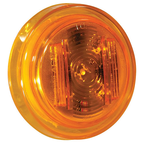 Grote Clearance/Marker Lamp, 2.5", Yellow, Supernova Led, PC Rated - 46143