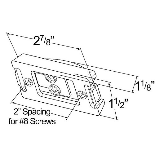Grote Clearance/Marker Lamp, Red, Sealed Sngl Bulb Clearance/Marker Lamp/Brkt Kit, Retail Pk - 46422-5