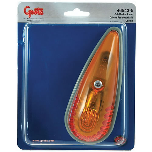 Grote Clearance/Marker Lamp, Yellow, Retail Pack - 46543-5