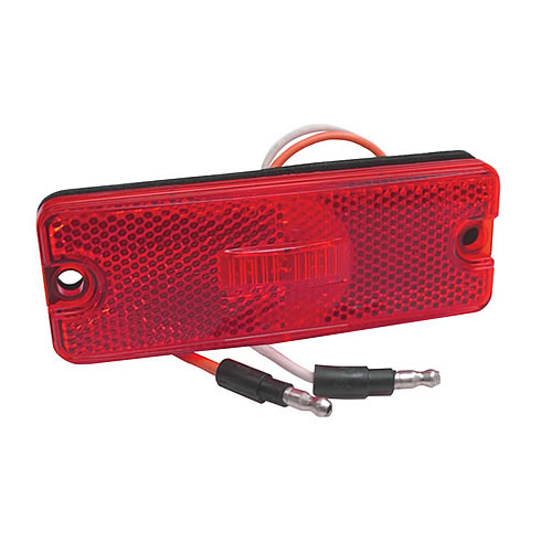 Grote Clearance/Marker Lamp, Red, Supernova LED, Low-Profile - 47732
