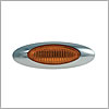 Grote Clearance/Marker, M5 Lite Kit, Amber, LED with .180 Bullets and Bezel (00212704) - 47913