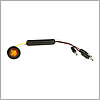 Grote Clearance/Marker Lamp, Amber, Micronova Dot Led, Dual Intensity, with Grommet, Slim-Line - 49363