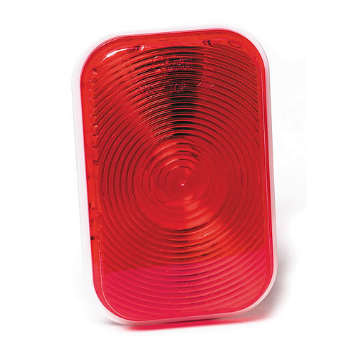 Grote Stop Tail Turn Lamp, Red, Sealed Rectangular - 52202