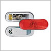 Grote Stop Tail Turn Lamp, Red, Oval Lamp Male Pin Torsion Mount III - 52562