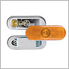 Grote Turn Lamp, Amber, Oval Lamp Male Pin Torsion Mount III - 52563