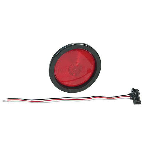 Grote STT Lamp, 4", Red, Kit: 52922 + 91740 + 67000, Economy - 53012