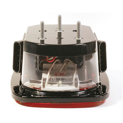 Grote Stop Tail Turn Lamp, Red, Supernova LED, with LIC, Double OE Connection - 53650