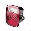 Grote Stop Tail Turn Lamp, Red, Combination Box With Ford-Style Side Connector, RH - 53792