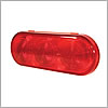 Grote Stop Tail Turn Lamp, Red, Oval, Female Pin, 3 Diode LED - 54172