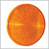 Grote Stop Tail Turn Lamp, Amber, 4" Round, Female Pin, 3 Diode - 54343
