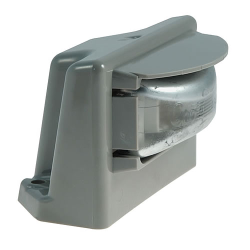 Grote License Lamp, Gray, Light And Bracket Kit (60261 + 43960) - 60460