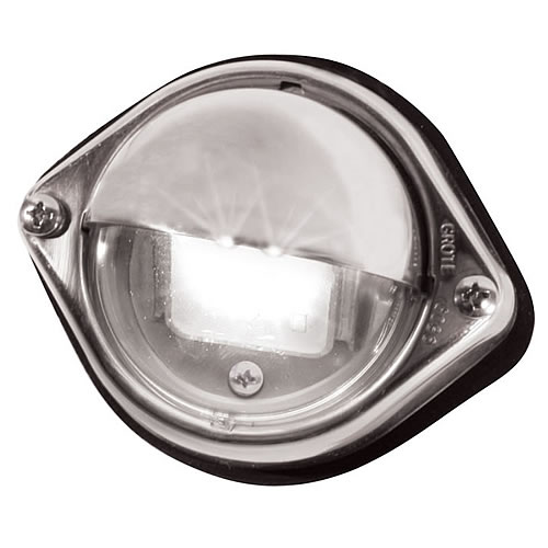 Grote Interior Lamp, Clear, Step Well, LED - 60571