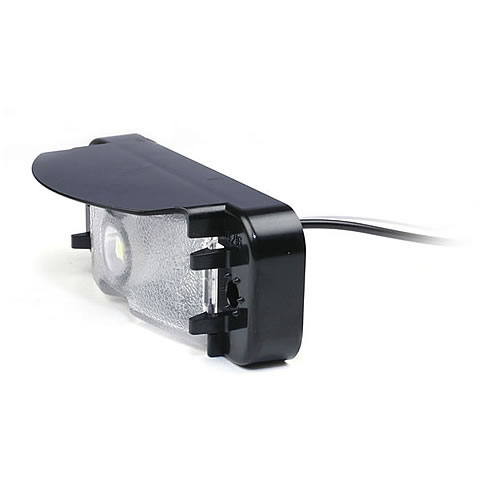 Grote License Lamp, Clear, Micronova LED With Black Bracket (42162) - 60691