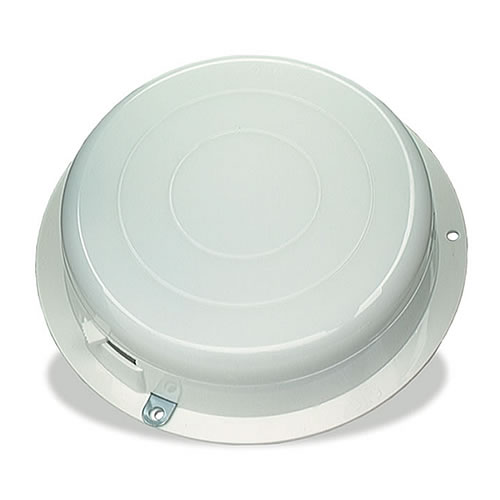 Grote Dome/Interior Lamp, White Base, Round With Switch - 61161