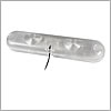 Grote Dome/Interior Lamp, Clear, LED, Cabinet/Compartment Dome Lamp - 61F81