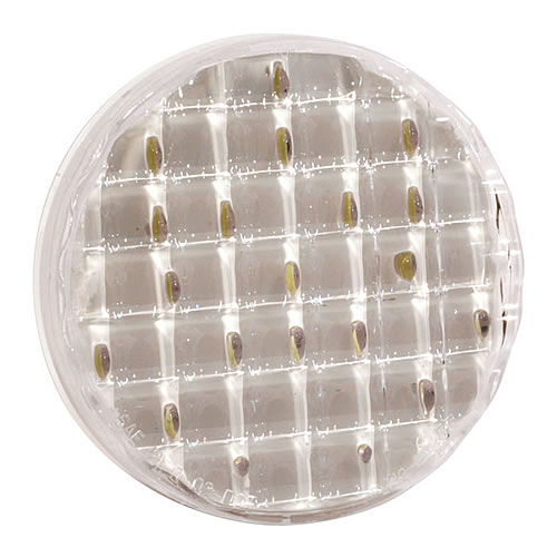 Grote Back-Up 4" Lamp, Clear, Supernova LED, 2 Lamp System, 24 Volt - 62571