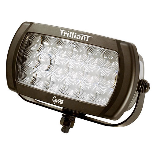 Grote Forward Lighting, Trilliant LED Work Lamp, Spot Pattern 63571