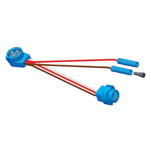 Grote Pigtail, Male Pin Lamps, Mid-Turn Adaptor - 66823