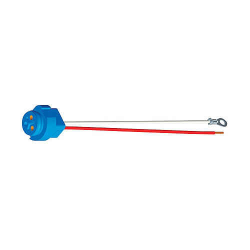 Grote Pigtail, 11" Long, 2-Wire Plug-In Pigtail For Male Pin Lamp - 67013