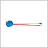 Grote Pigtail, 11" Long, 2-Wire Plug-In Pigtail For Male Pin Lamp - 67013