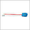 Grote Pigtail, 11" Long, 2 Wire 90 Degree Male Pin With 1 Blunt Cut, 1 Ring - 67016