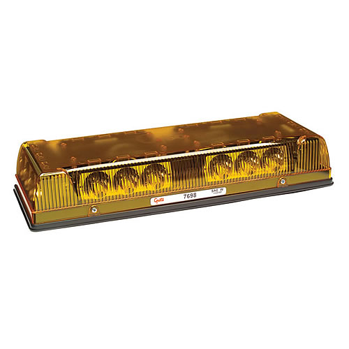 Grote Emergency Lighting, Amber, LED, 17" Low Profile Bar Lamp - 76983