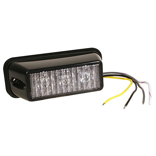 Grote Emergency Lighting, Amber, Surface Mount, Led, Directional Warning Lamp - 77463