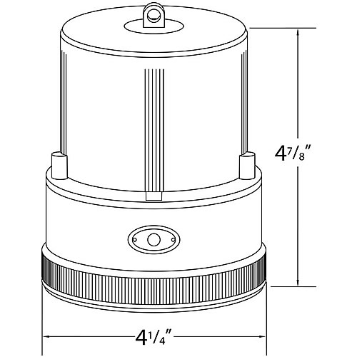 Grote Emergency Lighting, Amberlow, Warning Light, Multi Use, LED, Battery Powered - 77913