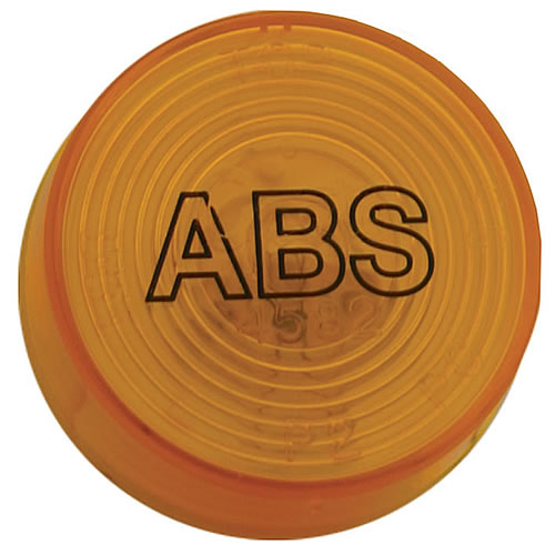 Grote Clearance/Marker Lamp, 2.5" Amber, Optic Lens, Abs Lamp - 78343
