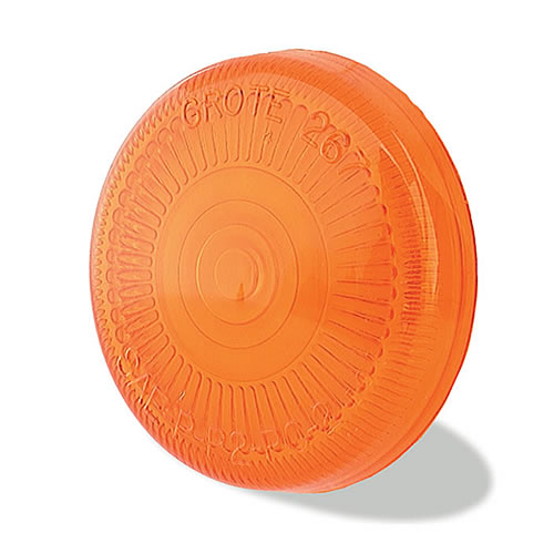 Grote Replacement Lens, Amber, For 45413 - 90163