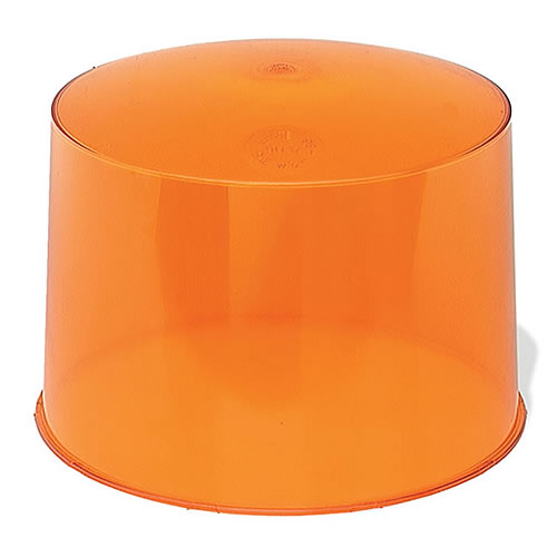 Grote Two Sealed-Beam Beacon Lens, Amber - 90373