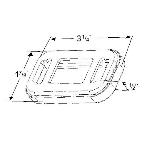 Grote Grommet, Black, Small C/M Rubber - 91380