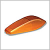 Grote Replacement Lens, Amber, For 46823 - 92193