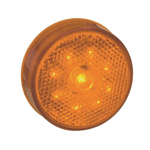 Grote Clearance/Marker Lamp, 2.5" Amber, Reflex, Hi Count Led (9 Diode) - G1003
