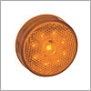 Grote Clearance/Marker Lamp, 2.5" Amber, Reflex, Hi Count Led (9 Diode) - G1003