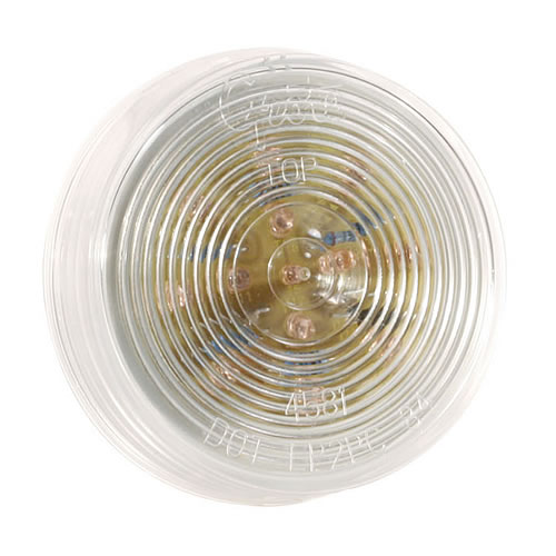 Grote Clearance/Marker Lamp, 2.5" Amber, Hi Count Led, With Clear Lens - G1043
