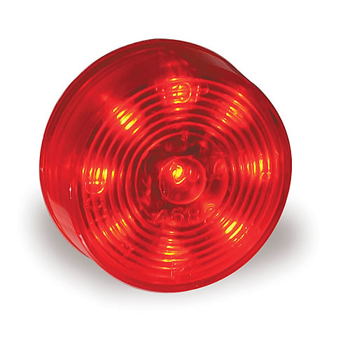 Grote Clearance/Marker Lamp, 2" Red, Hi Count LED (9 Diode) - G3002