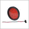 Grote Stop Tail Turn Lamp, Red, 4" Hi Count LED/ Female Pin, Kit (G4002 + 91740 + 67090) - G4012
