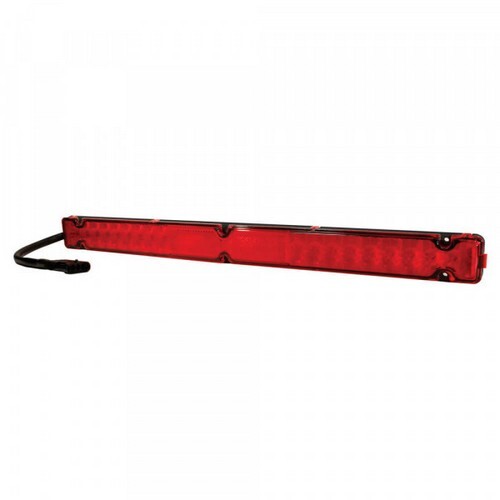 Grote STT, Rear Marker, Reflex Combination Lamp, Red, LED, RH/LH, Hardwired with 4 Pin Hard Shell Connector - 01-5445-75
