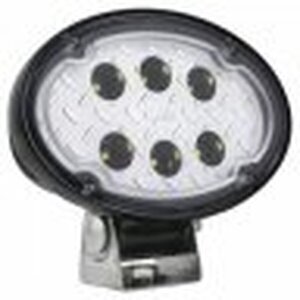 Grote Forward Lighting, Trilliant Oval, LED, Whitelight Work Lamp, Near Range, Deutsch Connector, 9-32V (2000 Lumen) 64W11