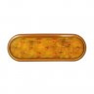 Grote Turn Lamp, 6" Amber Low, LED, Oval - TUR5000YPG