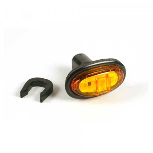 Grote Clearance/Marker Lamp, Yellow, LED, Micronova, PC with Integrated Amp Connector - 45303