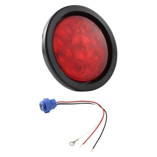 Grote STT Lamp, 4", Red (53252+91740+67002) Supernova Led - 53462