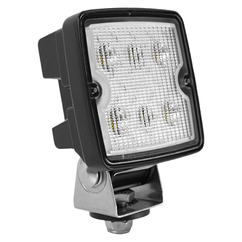 Grote Forward Lighting, Trilliant 1200 Cube, LED, With Near Flood Reflector, Deutsch Connector, 12/24 Volt (1200 Lumen) 63Y61