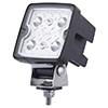 Grote Trilliant Cube LED Work Light, 3000 Lumens, Deutsch, Flood, 28V - 63K41