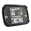 Grote Forward Lighting, 5" X 7", Heated, Clear, LED, High/Low Beam Headlamp - 64H81-5