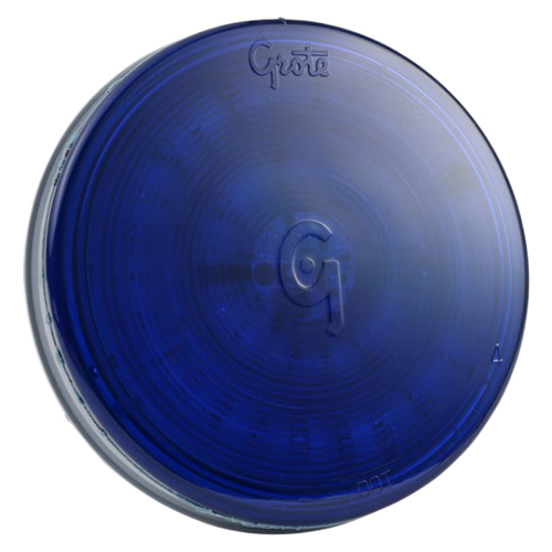 Grote Emergency Lighting, 4" Blue, LED Strobe - 77355